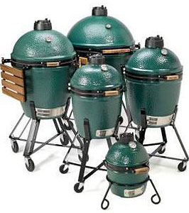 Big green egg grills