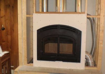 QuadraFire Wood Fireplace